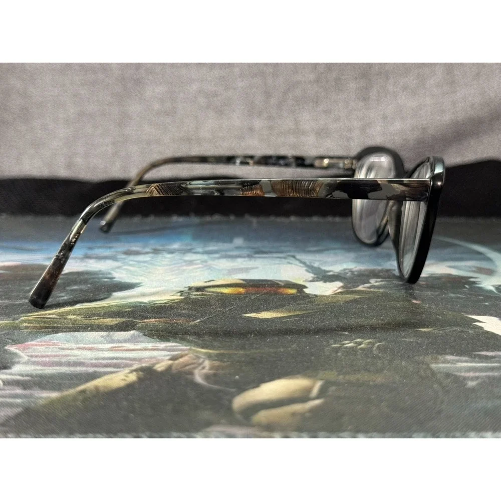 Jones New York J774 Women's Black Cat Eye Full Rim Eyeglasses Frame 57-18-145